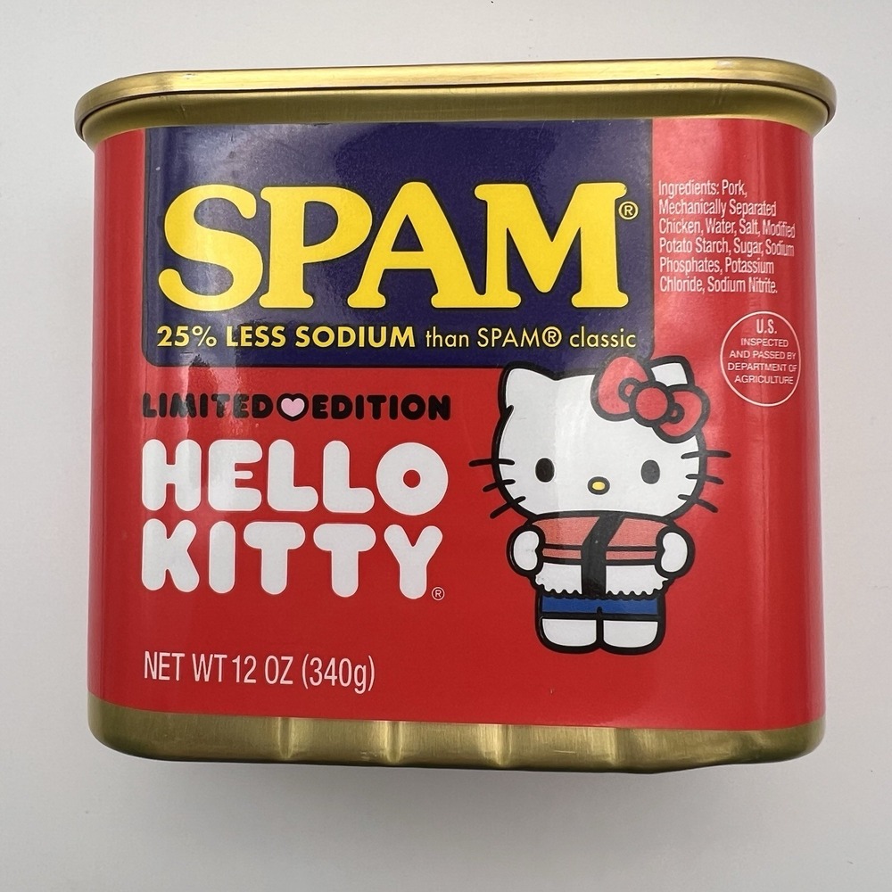 Hello Kitty SPAM Can - Hormel - Limited Edition - NEW And Sealed